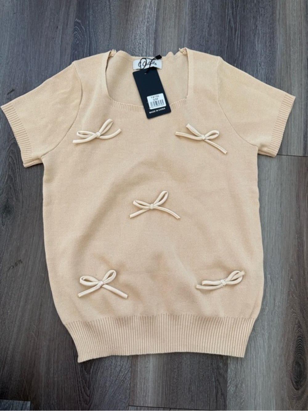 NWT C Outfits Bow Top Size Small Small/M